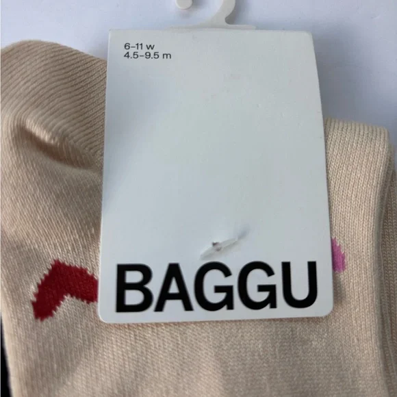 Set of 2 NWT BAGGU Socks - Picture 5 of 11